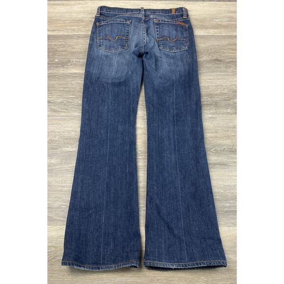 7 for all Mankind bootcut jeans u075d080u-080u Size 26 Nice Jeans 28X29 - Picture 2 of 11